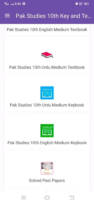 Pak Studies 10th Key Textbook Screenshot 2