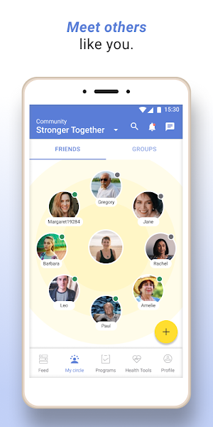 Stronger Together: Staying Healthy at Home Screenshot 0