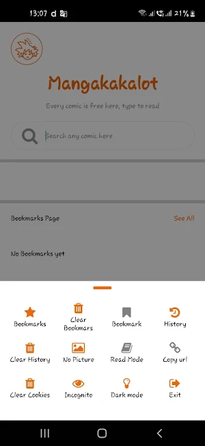 Mangakakalot - Manga & Webtoon Screenshot 1