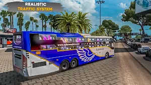 Bus Simulator Game Offroad Bus Screenshot 3