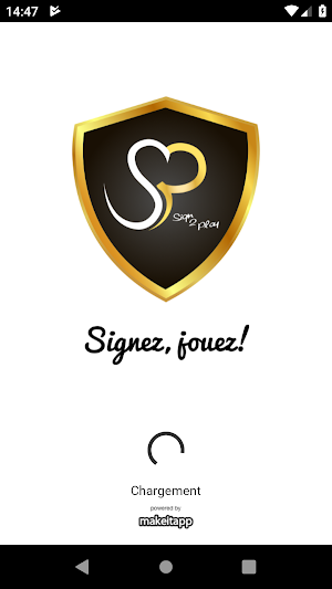 Sign 2 Play Screenshot 0
