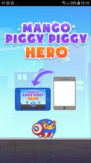 Mango Piggy Hero Screenshot 1