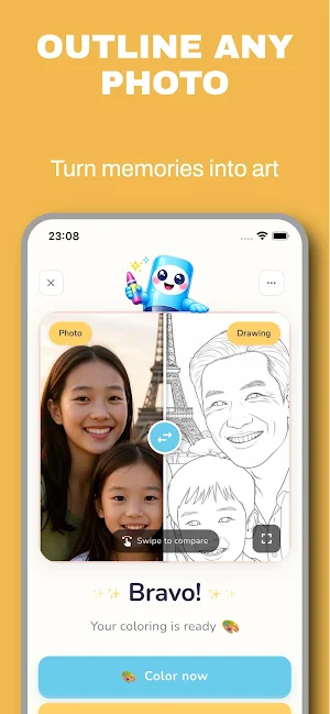 Pikolor - Coloring book maker Screenshot 1