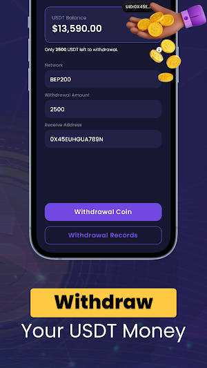 USDT Cloud Miner - Tether Screenshot 3