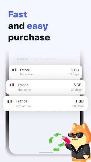 SimHub: eSIM Travel Internet Screenshot 2