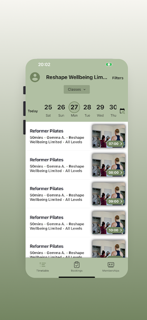 Reshape Wellbeing Screenshot 1