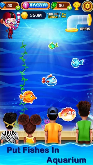 Merge Fish Evolution Games Screenshot 3
