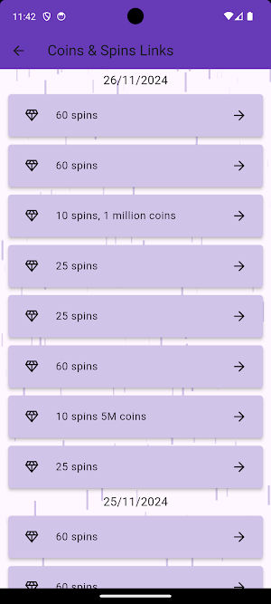 SpinLink - Daily Spins Rewards Screenshot 1