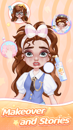 Shining Girl: Dress Up Game Screenshot 1