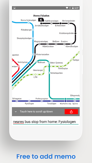 LUND MALMO TRAIN BUS MAP Screenshot 3