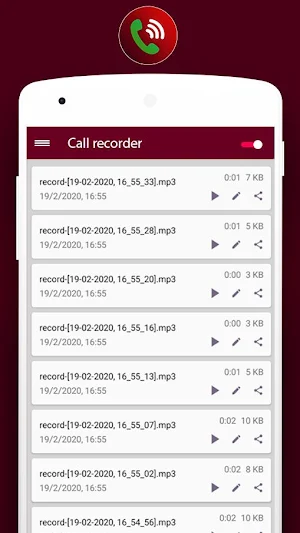 Automatic Call Recorder - Record Calls Screenshot 2