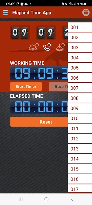 Elapsed Time Screenshot 3