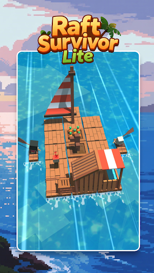 Raft Survivor Lite Screenshot 1