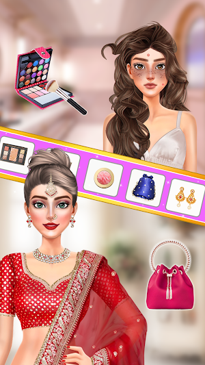 Indian Makeup & Dress Up Games Screenshot 0