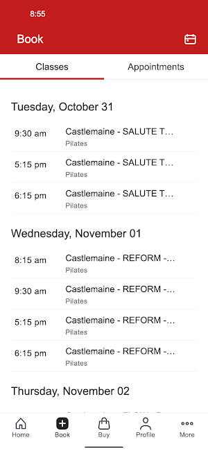 Maine Fitness Screenshot 1
