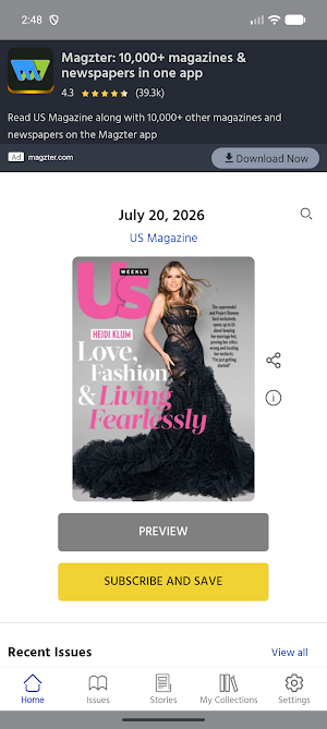 US Magazine Screenshot 0