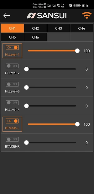 SANSUI Audio DSP Screenshot 3