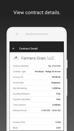 Farmers Grain LLC Screenshot 3