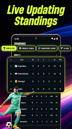 ScoreGo - Live Score Sports Screenshot 2