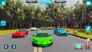 Race car driving simulator 3D Screenshot 3