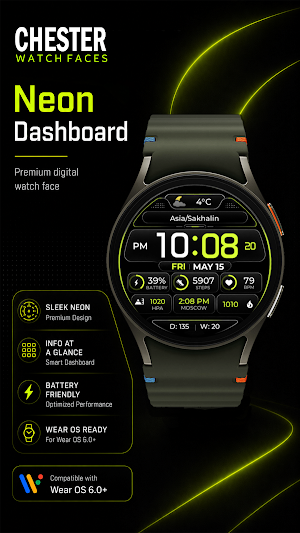 Chester Neon Dashboard Screenshot 0