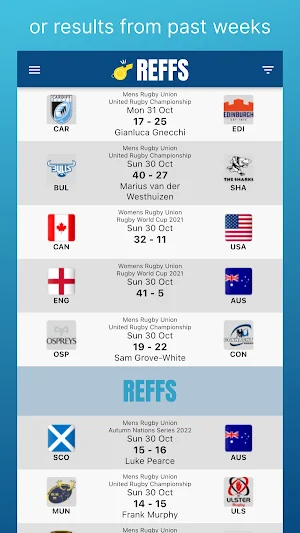 Reffs Screenshot 1