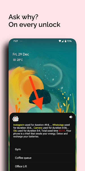 Phone Detox: Limit Screen Time Screenshot 1