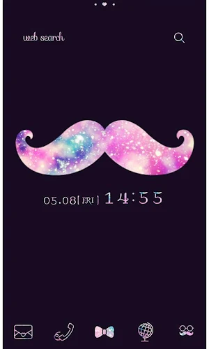 wallpaper-Moustache Universe- Screenshot 0
