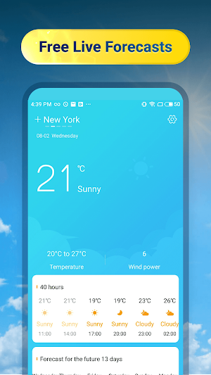 Daily Weather Screenshot 0