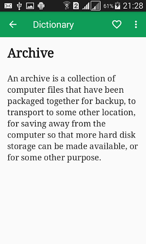 Journalism Dictionary Offline Screenshot 2
