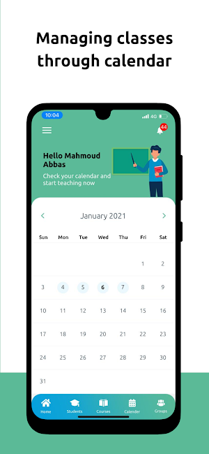 4Smart Learning teacher Screenshot 1