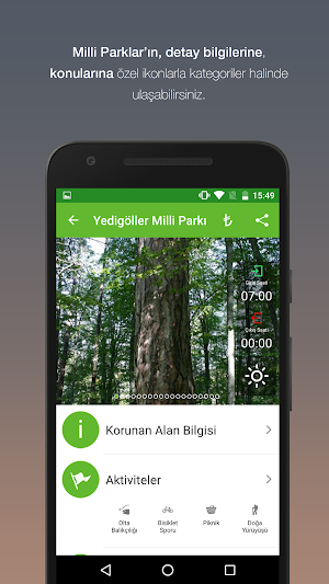 Milli Parklar Screenshot 3