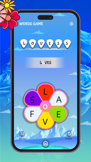 Word Game - Blossom Flower Screenshot 3