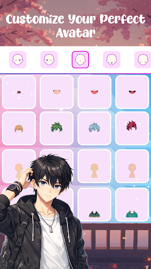 Anime Avatar Maker: OC Creator Screenshot 2