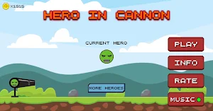 Hero In Cannon - तोप वाला गेम Screenshot 0