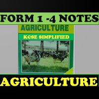 AGRICULTURE NOTES FORM 1- 4 [KCSE STANDARD NOTES]