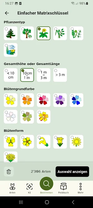 Flora Helvetica Screenshot 3