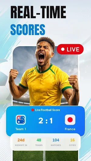 World Cup 2026 Football Live Screenshot 1