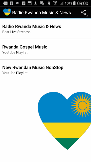 Rwanda Radio Music & News Screenshot 0