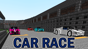 Racing cars minecraft mod Screenshot 2