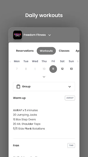 Freedom Fitness Screenshot 3