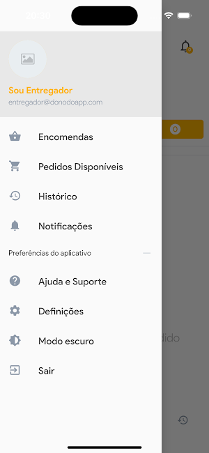 Entreggo - Entregador Screenshot 2