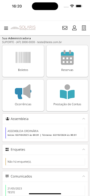 Solaris Condomínios Screenshot 2