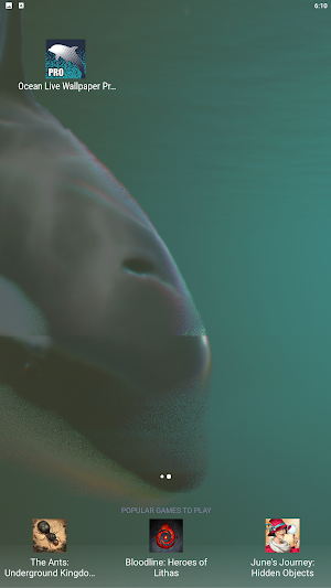 Ocean Live Wallpaper Pro Screenshot 0