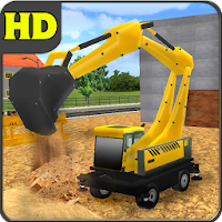 City Construction Backoe 3D