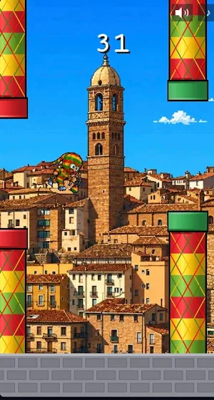 Flappy Cipotegato Screenshot 2