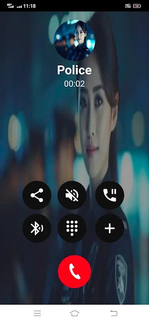 Fake Police Call Cop Fake Call Screenshot 2