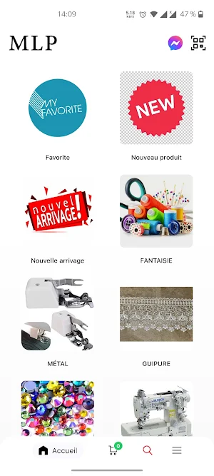 MLP - Mercerie les pins - Screenshot 1