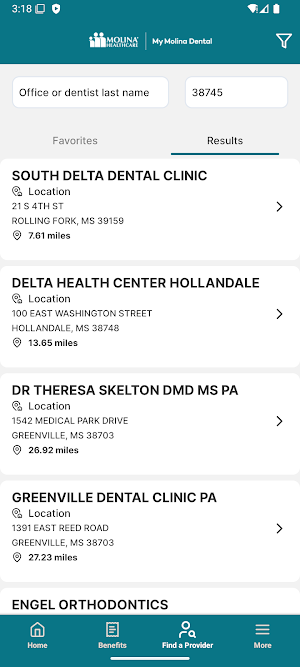 My Molina Dental (Mississippi) Screenshot 3