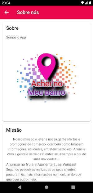 Guia Achei No Meu Bairro Screenshot 2